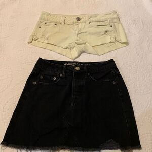 AEO skirt and shorts